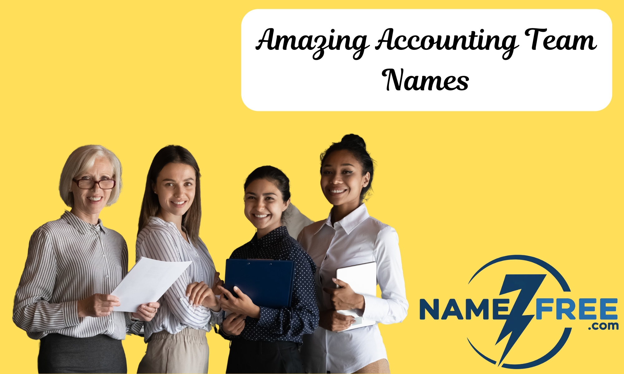 Amazing Accounting Team Names