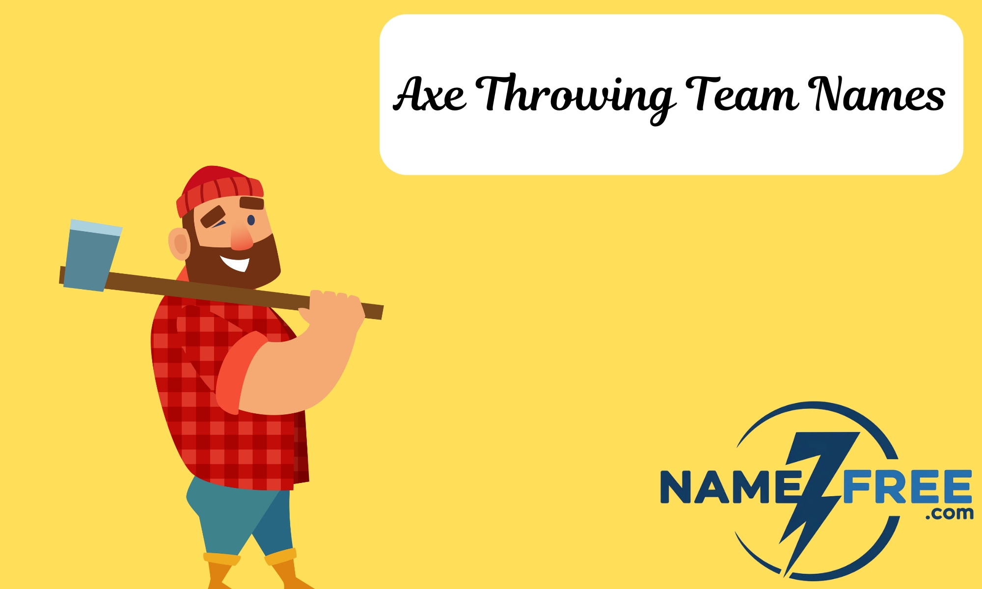 Axe Throwing Team Names