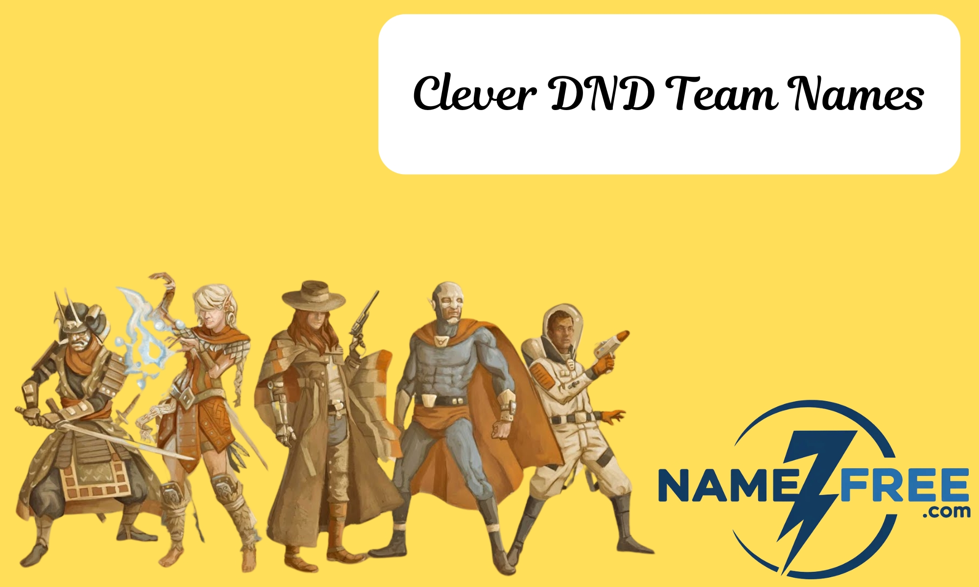 Clever DND Team Names