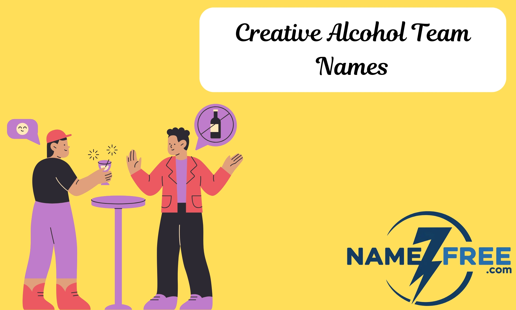 Creative Alcohol Team Names