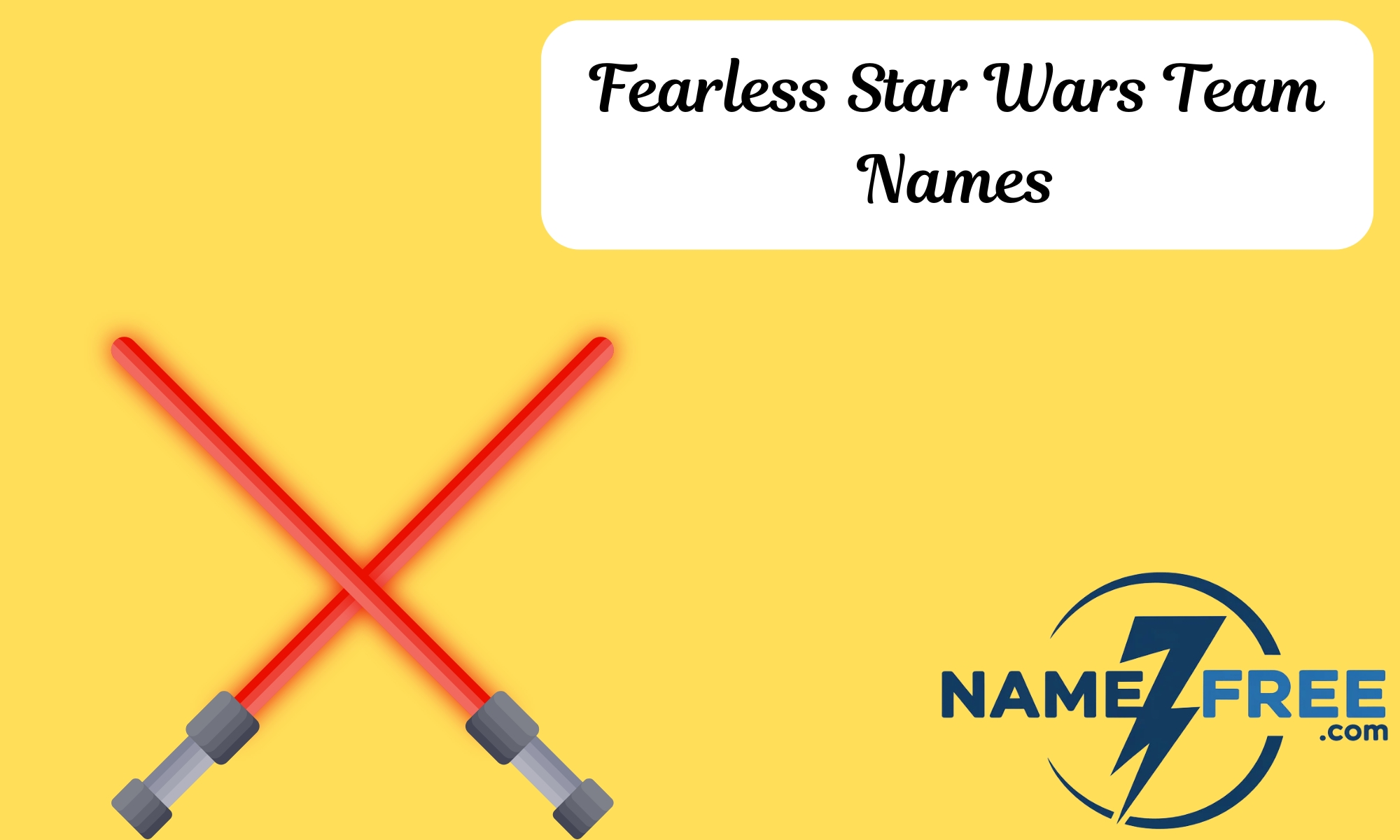 Fearless Star Wars Team Names
