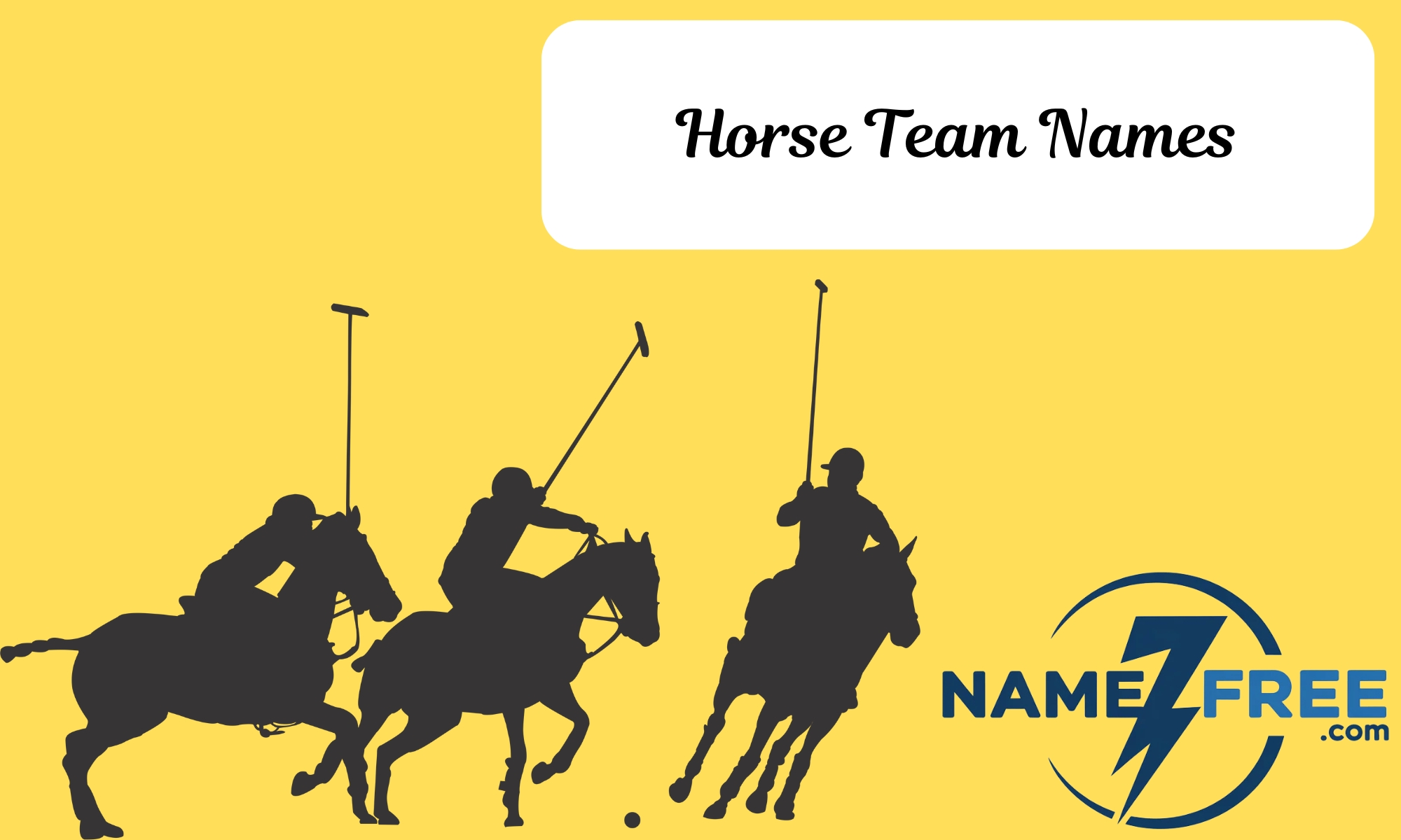 Horse Team Names