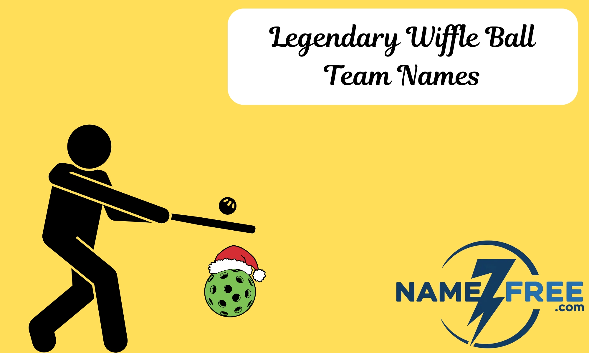 Legendary Wiffle Ball Team Names