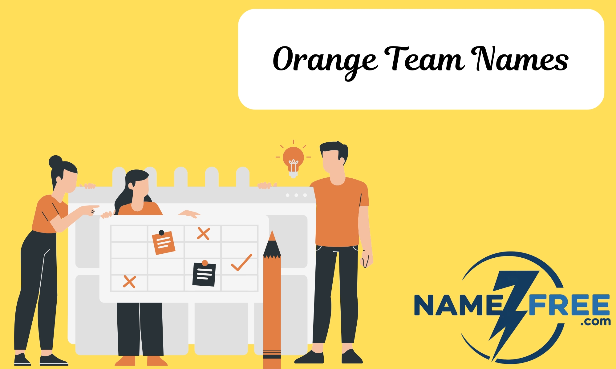 Orange Team Names