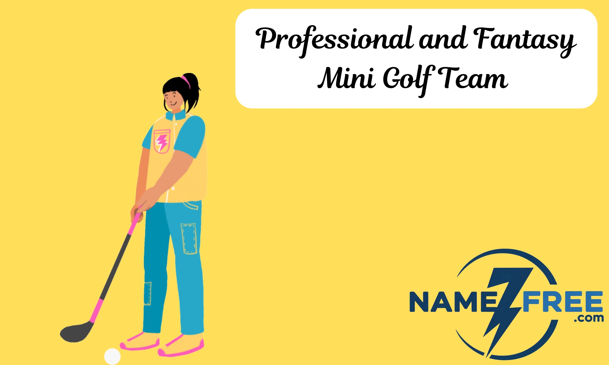 Professional and Fantasy Mini Golf Team