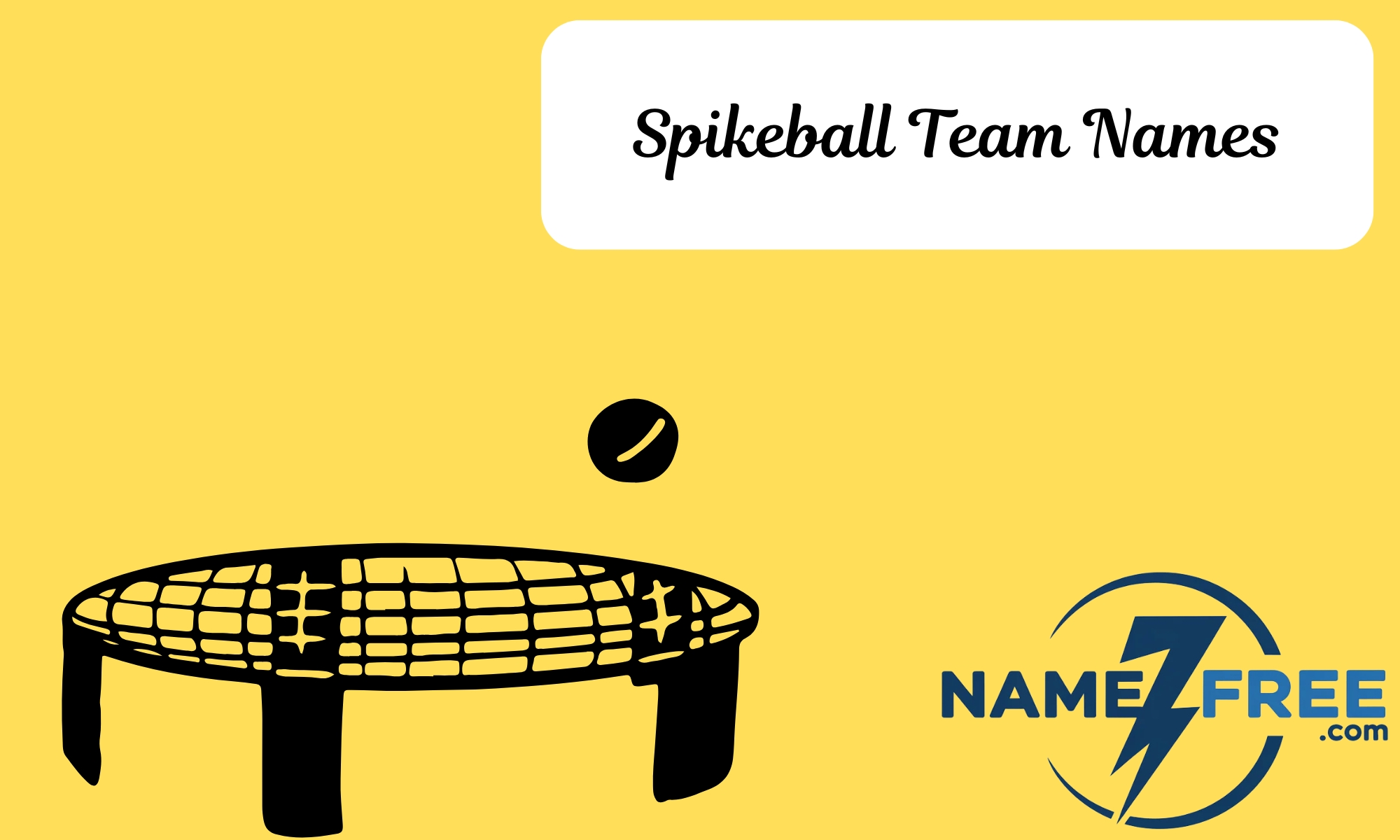Spikeball Team Names