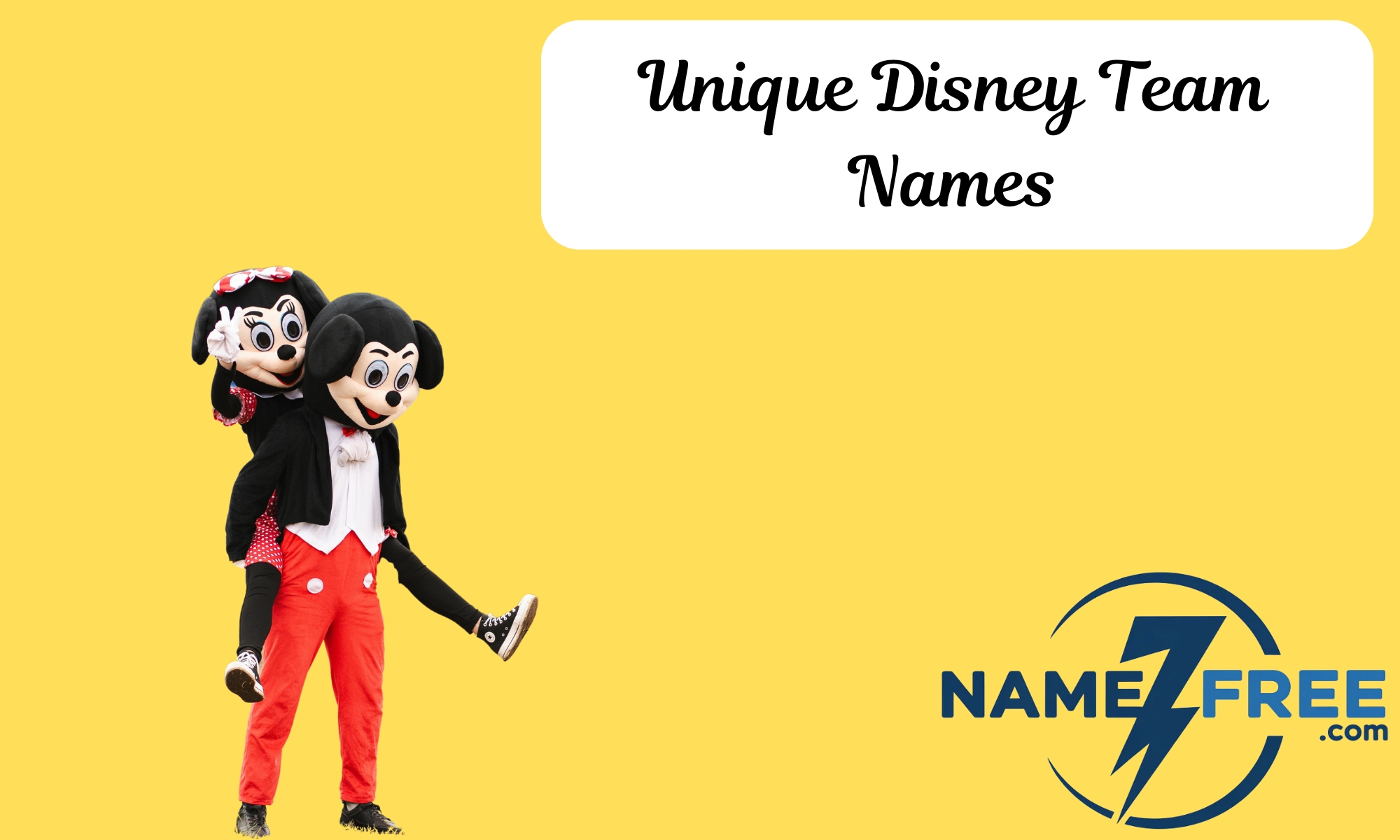 Unique Disney Team Names