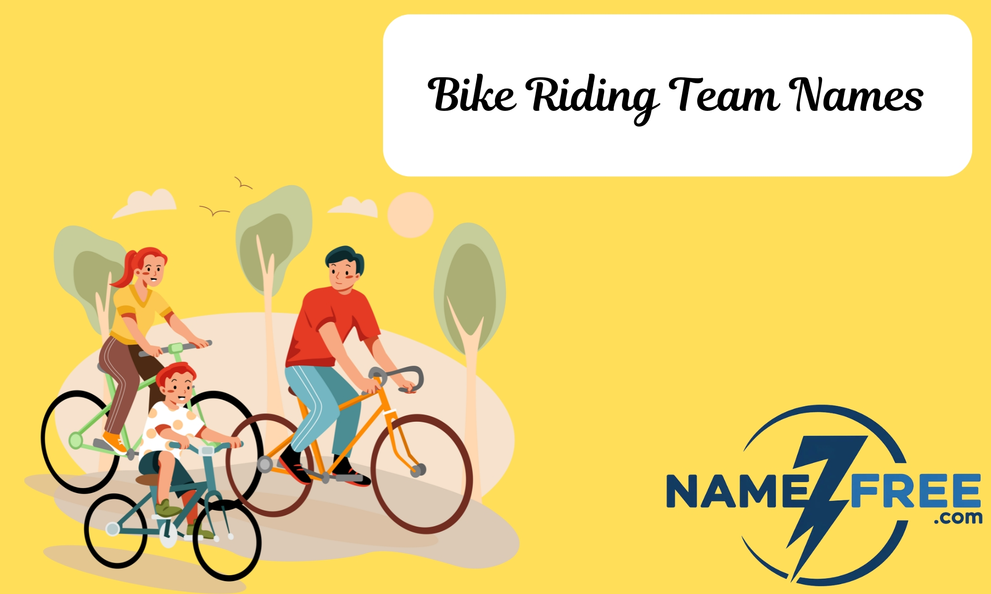 Bike Riding Team Names