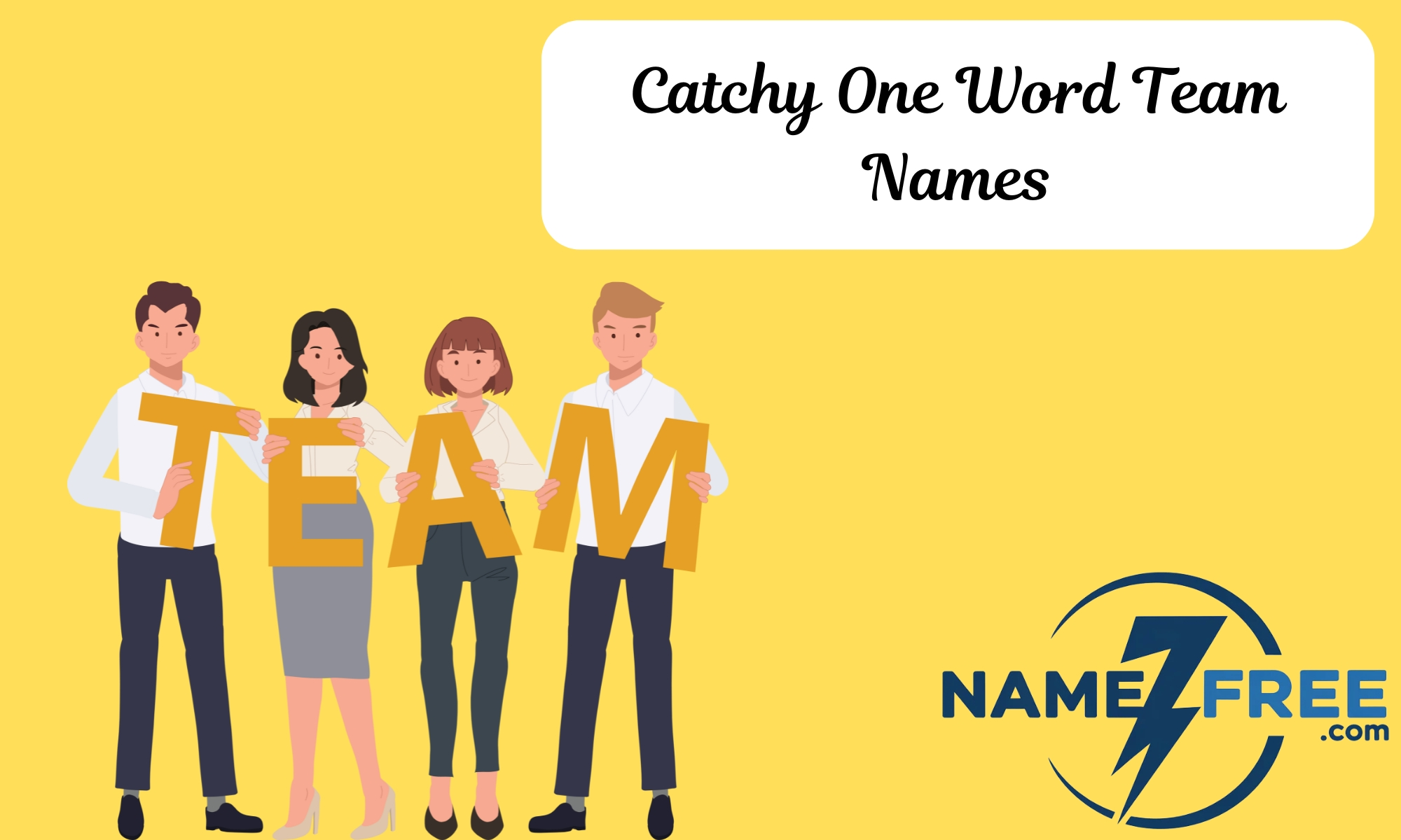 Catchy One Word Team Names