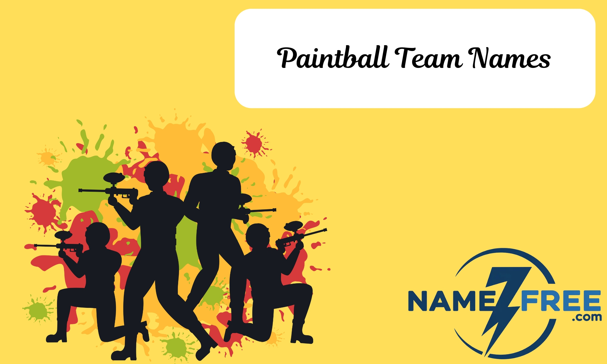 Paintball Team Names