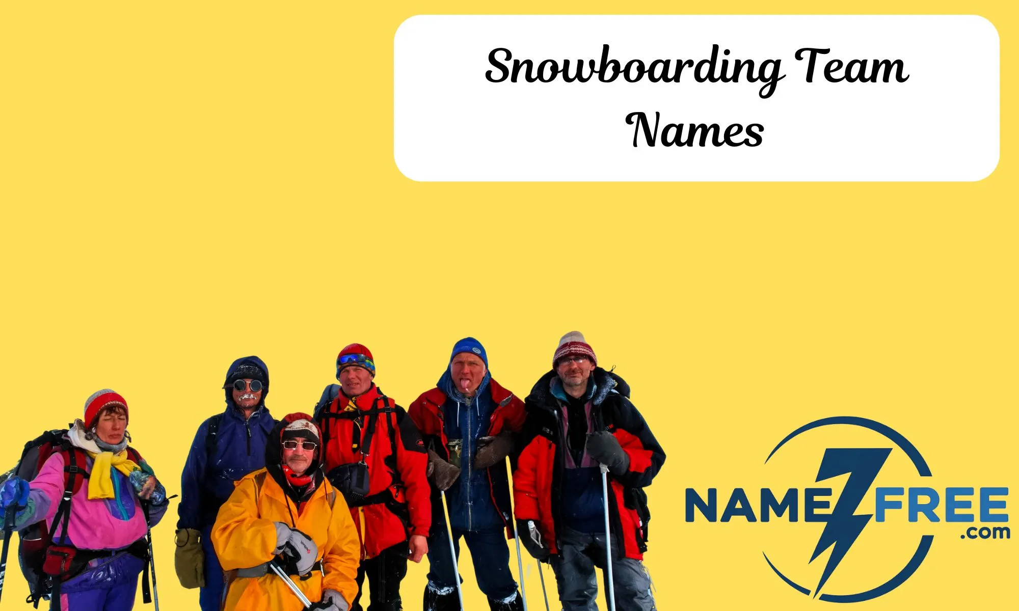 Snowboarding Team Names