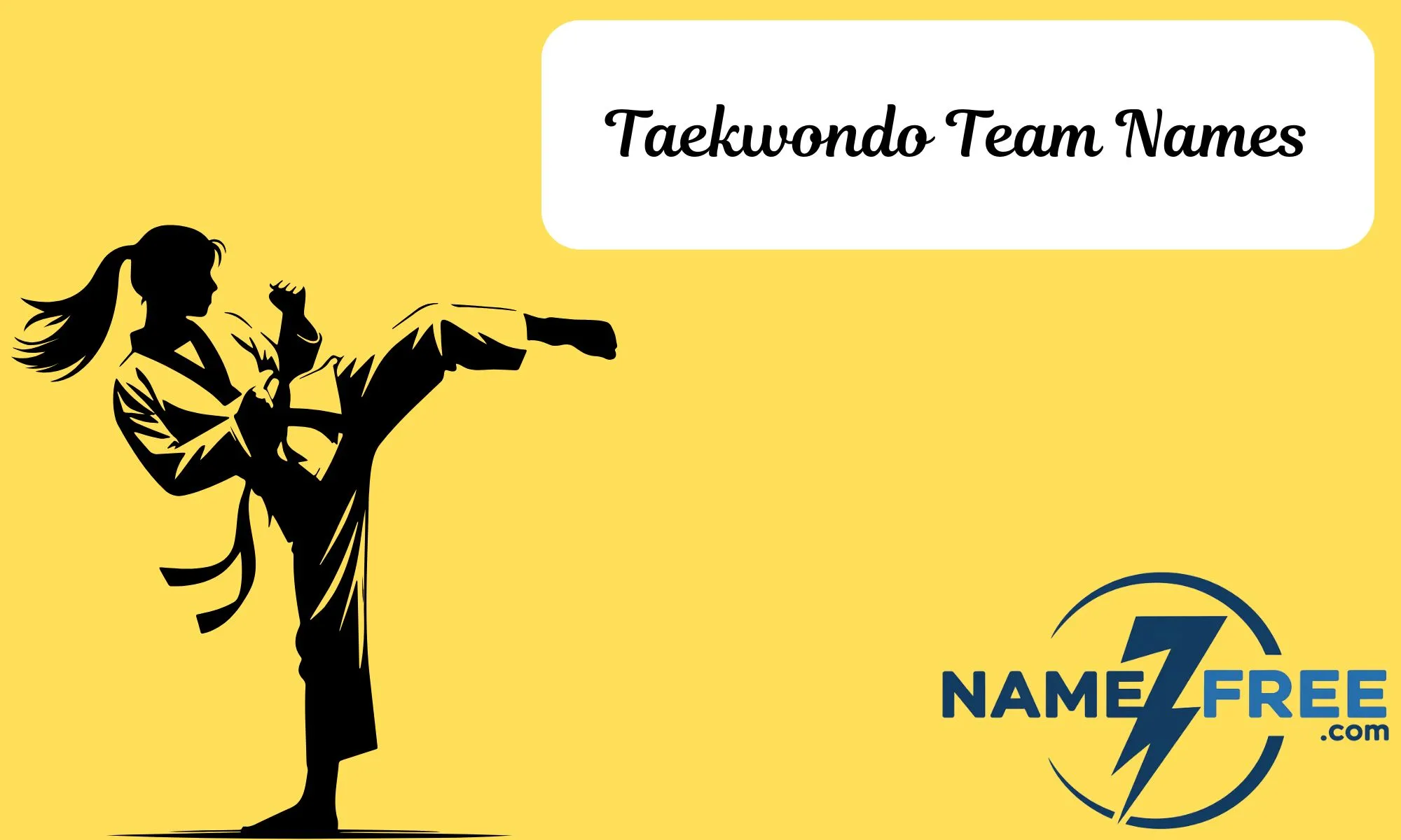 Taekwondo Team Names